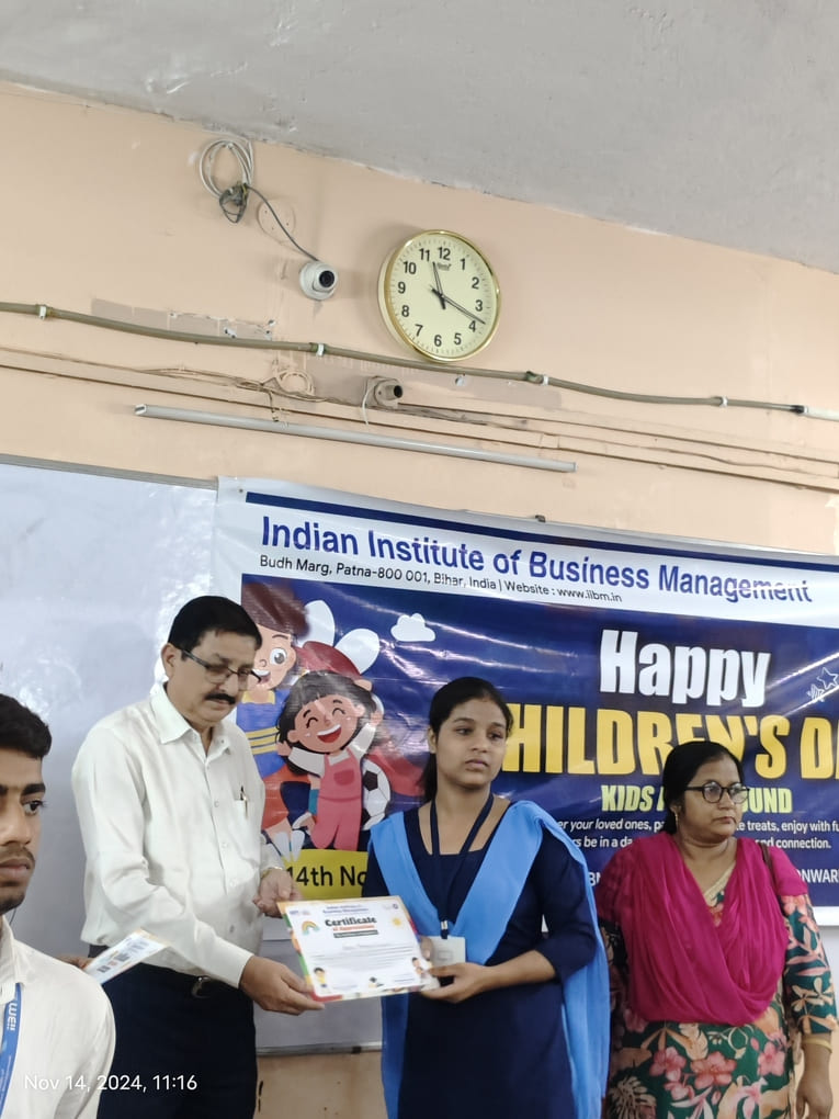 Children's Day Celebration 2024 by IIBM & CED Patna: A Creative Success